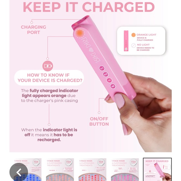 LED light mask by Riki - Picture 5 of 5